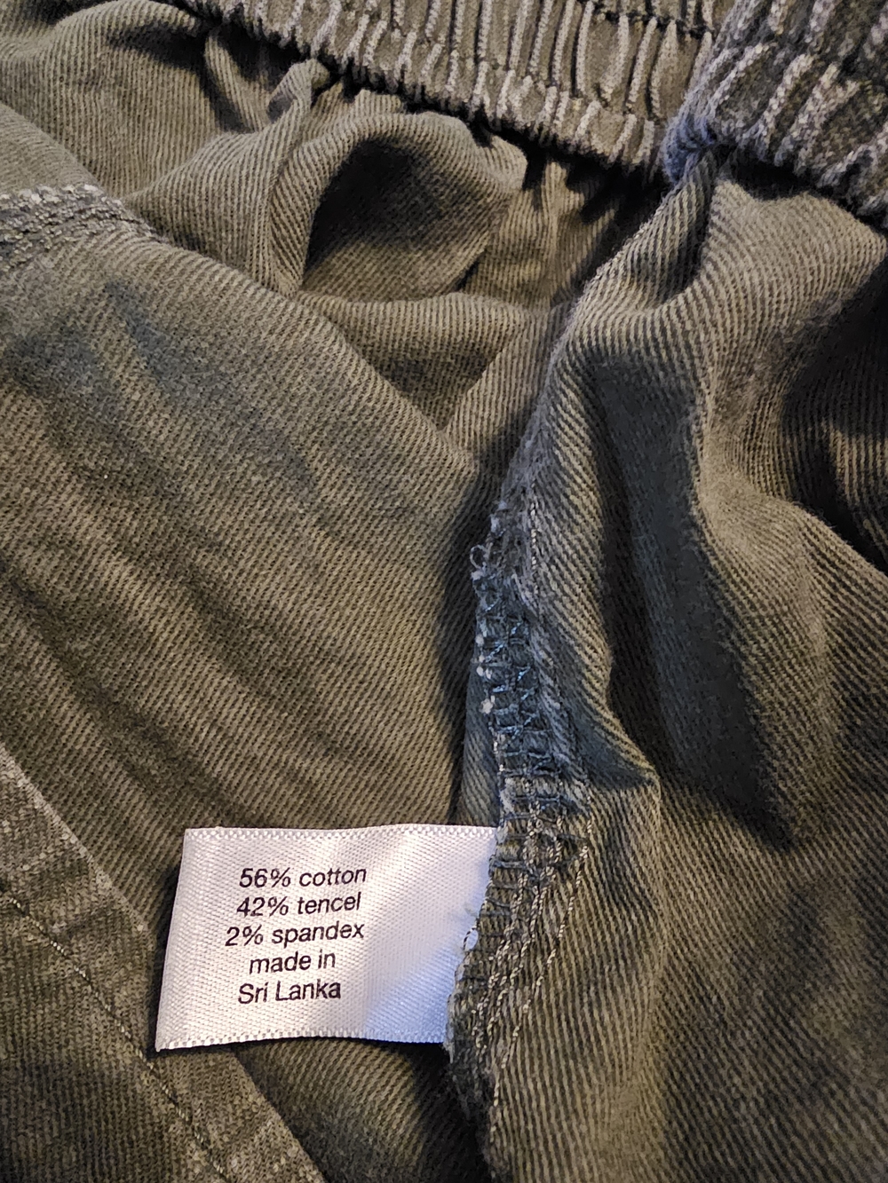 Lane Bryant Olive Green Utility Shorts - Picture 5 of 5